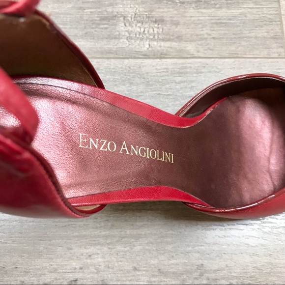 SOLD 50% Off Sale! ENZO ANGIOLINI • Leather Heels - Picture 8 of 13